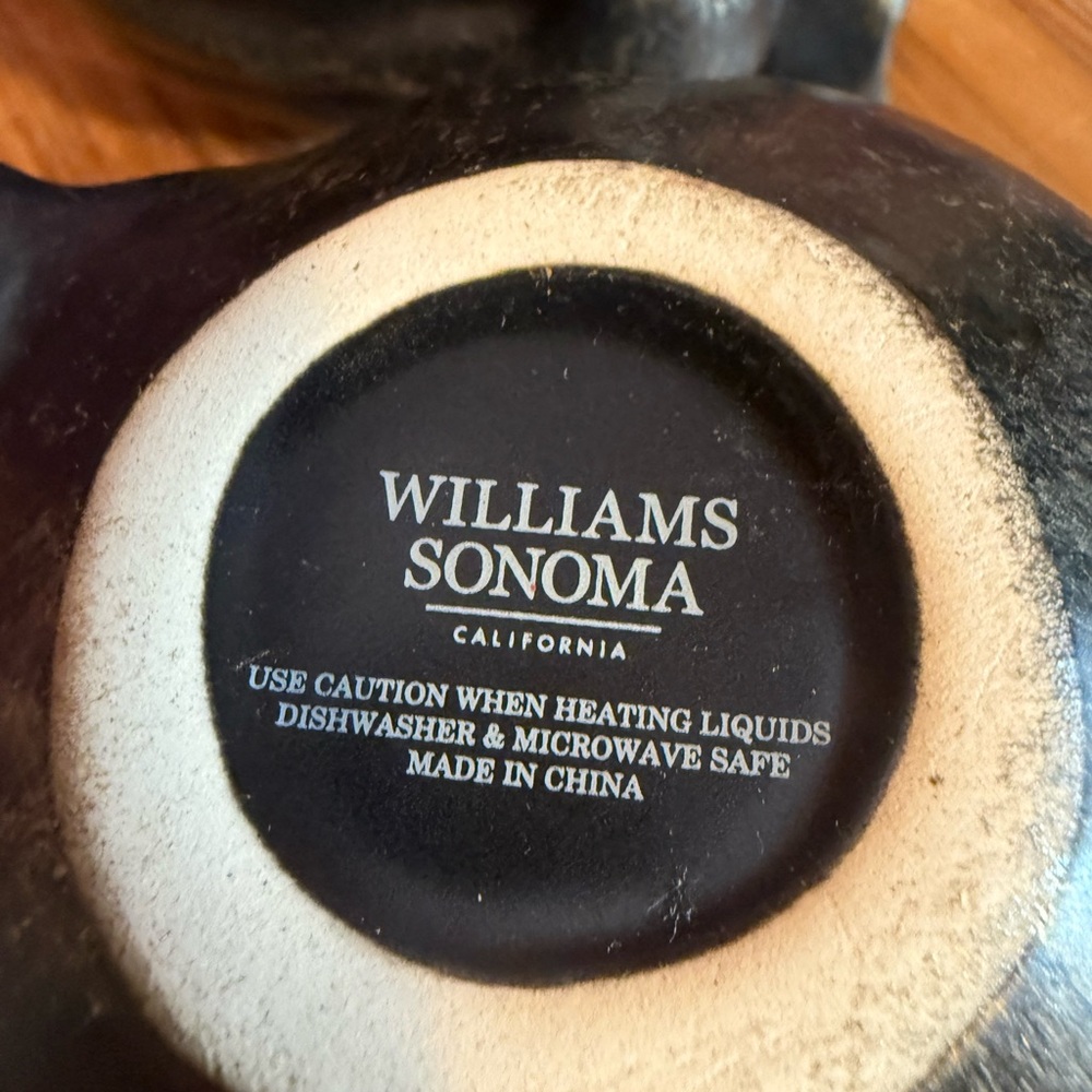 Williams Sonoma Halloween Skull Coffee Mugs Party Retired Rare Collectible - Picture 7 of 14